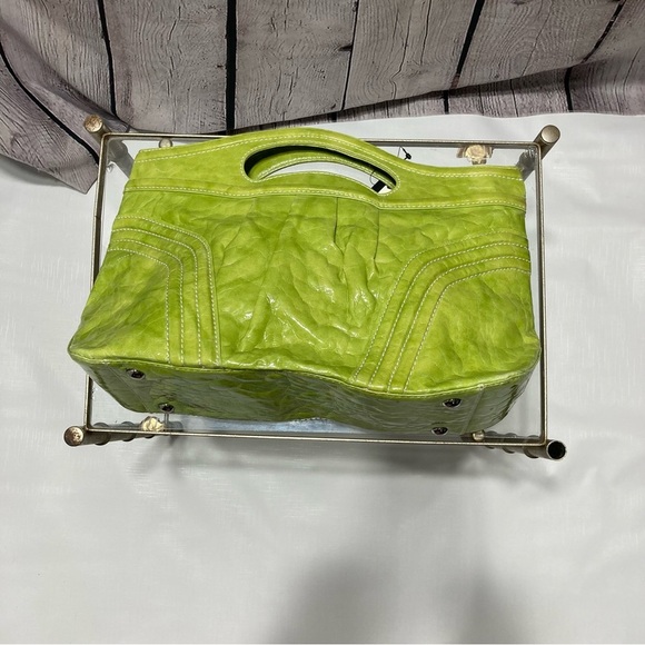 Lime Green designer bag by MAXX New York - Picture 5 of 12